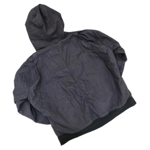 Eddie Bauer Workwear Hooded Duck Canvas Work Jacket ,Men's Medium NWOT - Picture 4 of 9